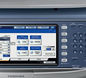 Màn hình máy photocopy Toshiba E-studio 257