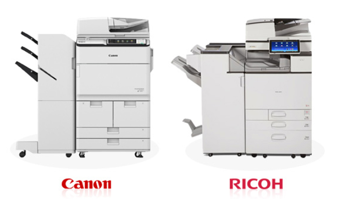Hai dòng máy photocopy được thuê nhiều nhất?