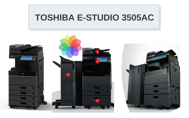 Máy photocopy Toshiba E-studio 3505AC