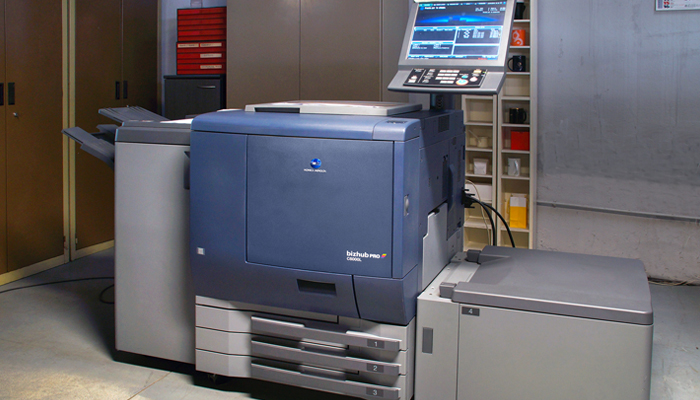 kích thước máy photocopy Konica Minolta 
