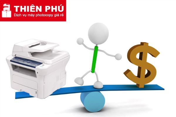 Ngân sách cho máy photocopy là bao nhiêu?