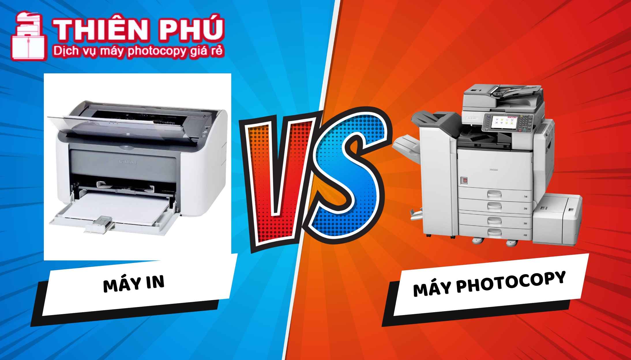 Nên mua máy in hay máy photocopy để tiết kiệm chi phí?