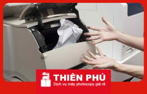 Máy photocopy Toshiba không nhận khay giấy