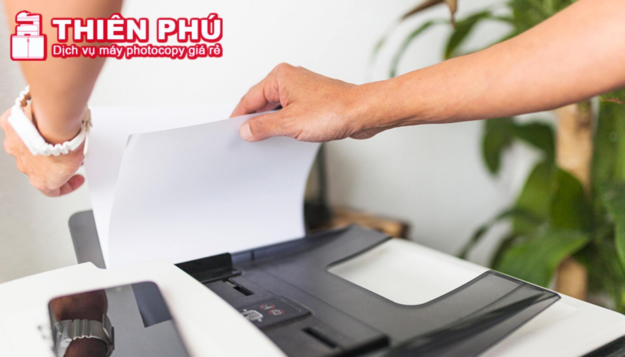 Mẹo xử lý kẹt giấy trong máy photocopy
