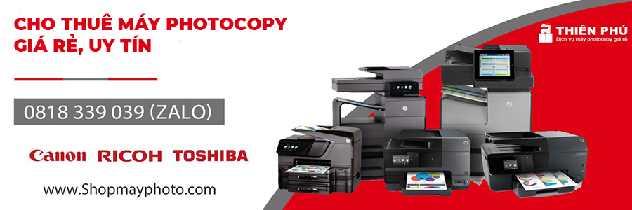 Dịch vụ sửa chữa máy photocopy tại Thiên Phú Copier