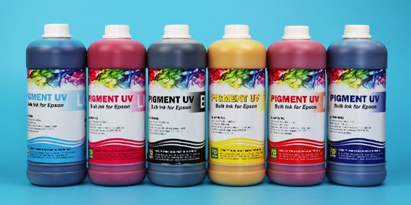 Pigment là mực in thích hợp dùng cho những bề mặt trong suốt