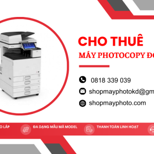 Máy photocopy cho thuê